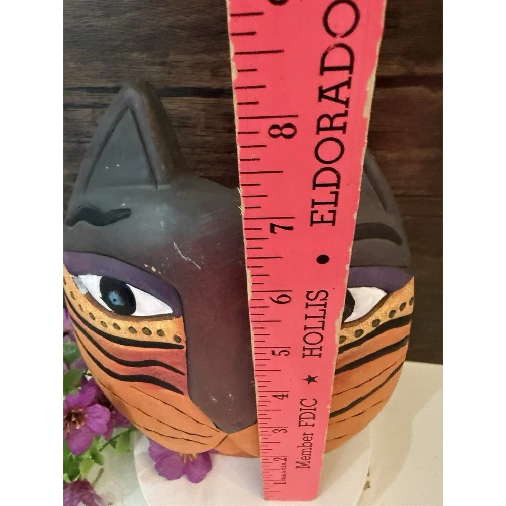 Penco‎ Industries Vintage Tribal Cat Vase.